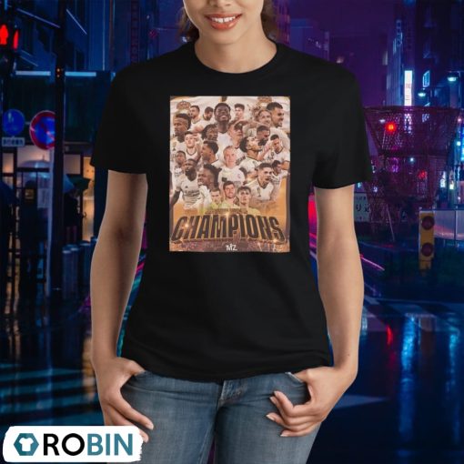 Congratulations Real Madrid With The 2024 Spanish Super Cup Champions Unisex Shirt