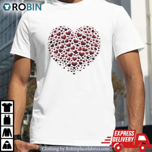 Constellation Of Affection Heart Valentine Shirt