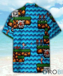 Contra Video Game Hawaiian Shirt