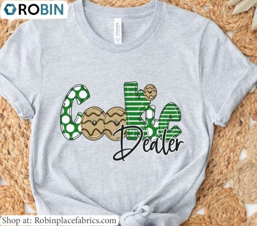 Cookie Dealer Shirt, Scout Cookie T Shirt Short Sleeve