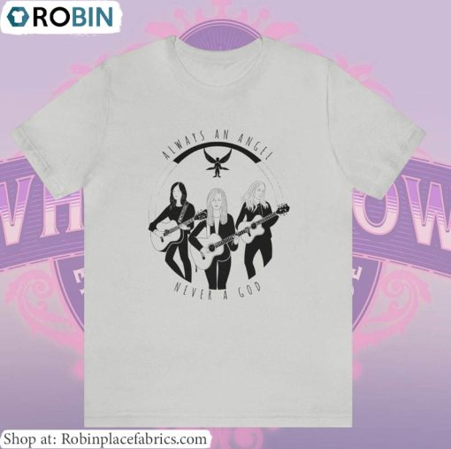 Cool Boygenius Band Shirt, Boygenius Always An Angel Never A God T Shirt Hoodie