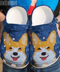 Corgi Dog Animal Rubber Crocs For Dog Love