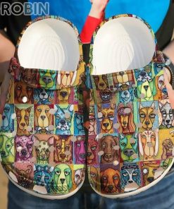 Cute Face Dog Crocs For Dog Love