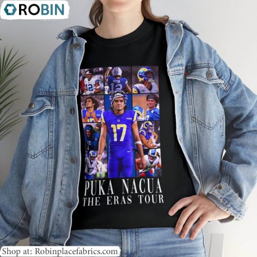 Cute Puka Nacua The Eras Tour Unisex Hoodie, Puka Nacua Shirt Crewneck