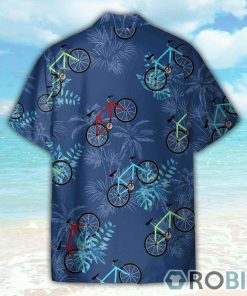 Cycling Tropical Leaves Pattern Hawaiian Shirt Cycling Tropical Leaves Pattern Hawaiian Shirt