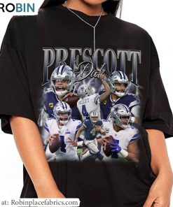 Dak Prescott Shirt, Football Long Sleeve Unisex Hoodie