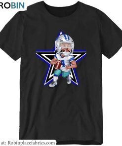 Dak Prescott Shirt, Sports Crewneck Short Sleeve