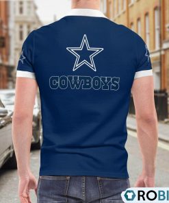 Dallas Cowboys American Flag Polo Shirt, Dallas Cowboys Gifts