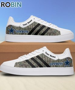 Dallas Cowboys Camouflge Personalized Stan Smith Sneakers