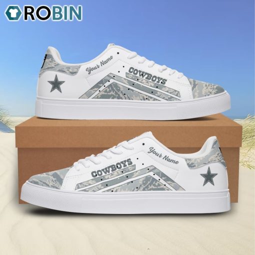 Dallas Cowboys Camouflge  Personalized Stan Smith Sneakers