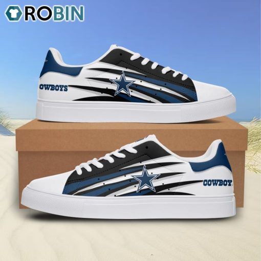 Dallas Cowboys Color Design Football Custom Name Stan Smith Sneakers