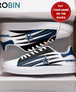 Dallas Cowboys Color Design Football Custom Name Stan Smith Sneakers