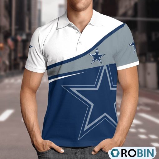 Dallas Cowboys Comprehensive Charm Polo Shirt, Dallas Cowboys Team Gifts