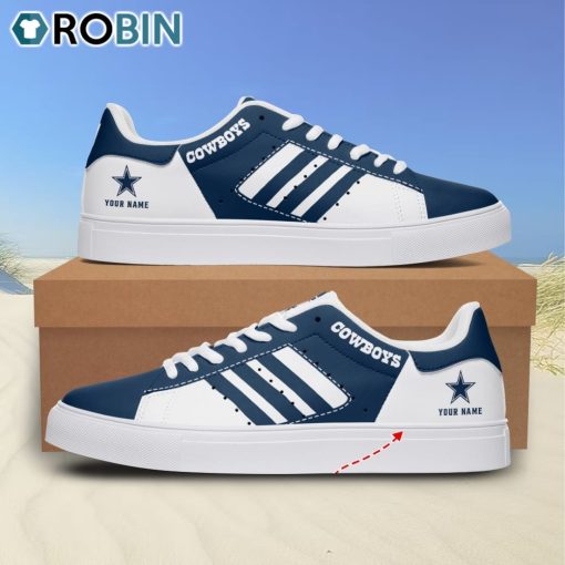 Dallas Cowboys Design Football Custom Name Stan Smith Sneakers