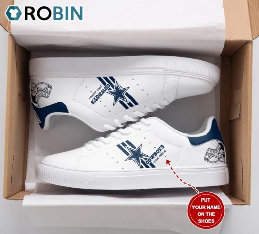 Dallas Cowboys Football Custom Name Stan Smith Sneakers