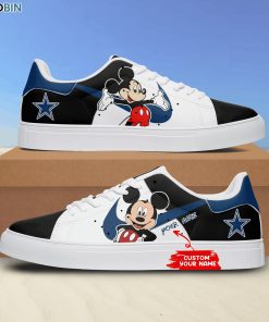 Dallas Cowboys Mickey Personalized Stan Smith Sneakers
