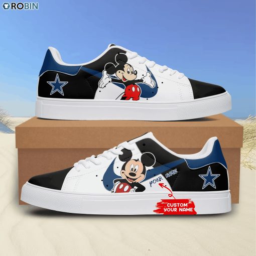 Dallas Cowboys Mickey Personalized Stan Smith Sneakers