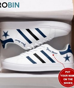 Dallas Cowboys New Design Football Custom Name Stan Smith Sneakers
