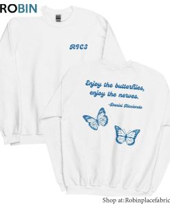Daniel Ricciardo Enjoy The Butterfly Cute Shirt, Enjoy The Butterflies Formula T Shirt Hoodie