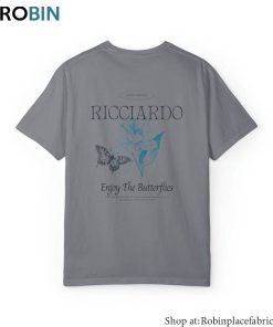 Daniel Ricciardo Enjoy The Butterfly Shirt, Butterflies Long Sleeve Tee Tops