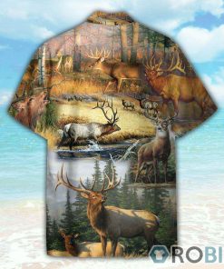 Deer Hunting Button’s Up Shirts, Hawaiian Shirt Deer Hunting Button’s Up Shirts, Hawaiian Shirt