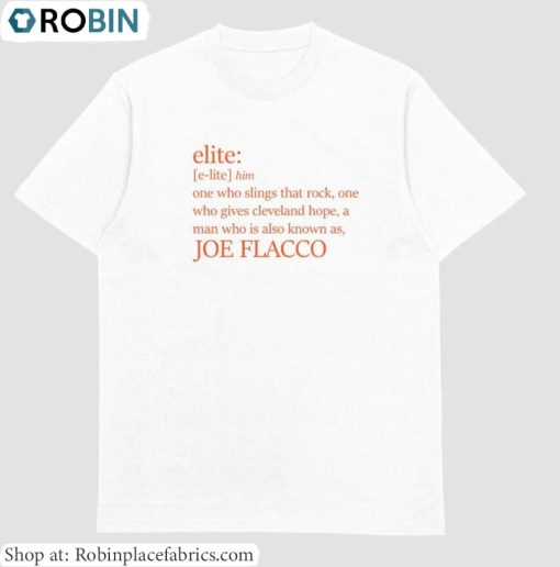 Definition Of Elite Joe Flacco Sweatshirt , Joe Flacco Shirt Hoodie