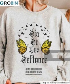 Deftones Shirt, Butterflies Unisex Hoodie Crewneck
