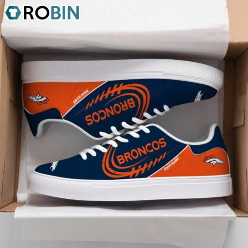 Denver Broncos Football Design Personalized Stan Smith Sneakers
