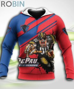 DePaul Blue Demons NCAA Hoodie American Football