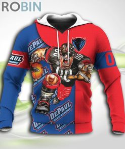 DePaul Blue Demons NCAA Hoodie Football Go On