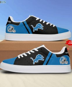 Detroit Lions Custom Name Stan Smith Sneakers