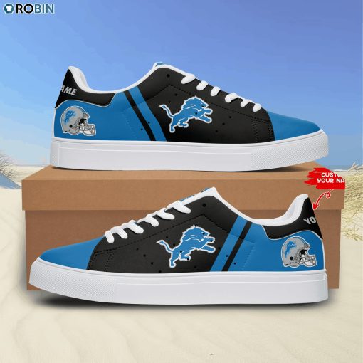 Detroit Lions Custom Name Stan Smith Sneakers