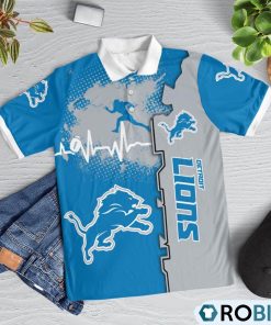detroit-lions-heartbeat-polo-shirt