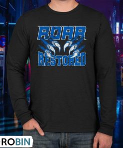 Detroit Lions Roar Restored Unisex Shirt
