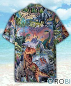 Dinosaur World Button’s Up Shirts, Hawaiian Shirt Dinosaur World Button’s Up Shirts, Hawaiian Shirt