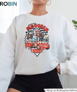 Disney Cars Hoodie , Lightning Mcqueen Unisex Shirt