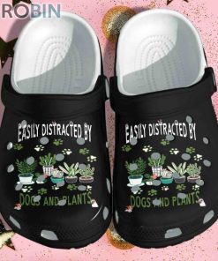 Dog And Plants Crocs For Dog Love
