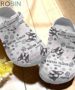 Dog Boston Terrier Crocs For Dog Love