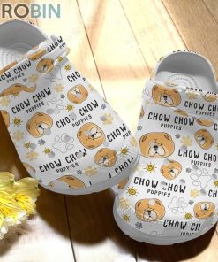 Dog  Chow Chow Crocs For Dog Love