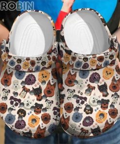 Dog Heads Crocs For Dog Love Dog Heads Crocs For Dog Love