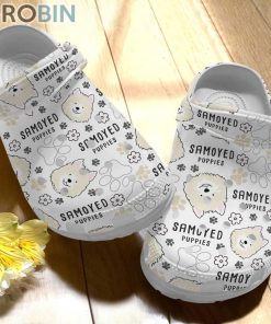 Dog Samoyed Crocs For Dog Love