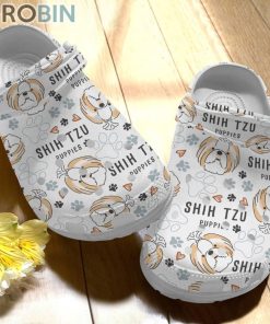 Dog Shih Tzu Crocs For Dog Love
