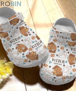 Dog Vizsla Crocs For Dog Love