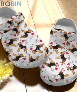 Dog Welsh Ter Crocs For Dog Love