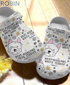 Dog West Highland White Terrier Crocs For Dog Love