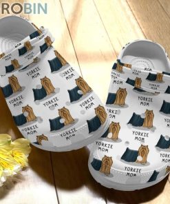 Dog Whitesole Yorkie Mom Crocs For Dog Love