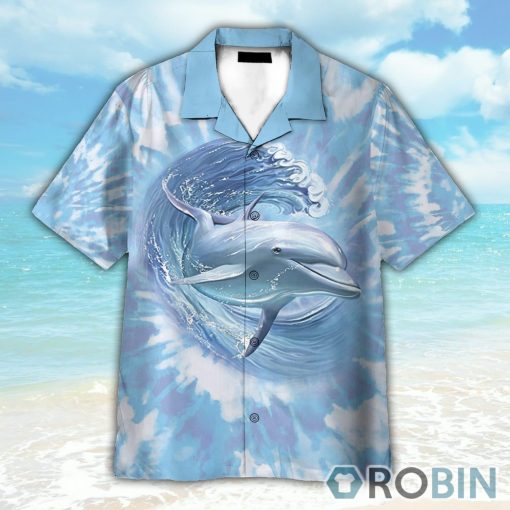 Dolphin Funny Button’s Up Shirts Hawaiian Shirt