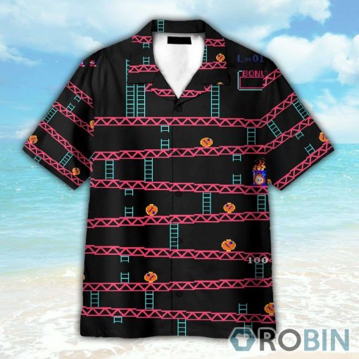 Donkey Kong Gameplay Hawaiian Shirt