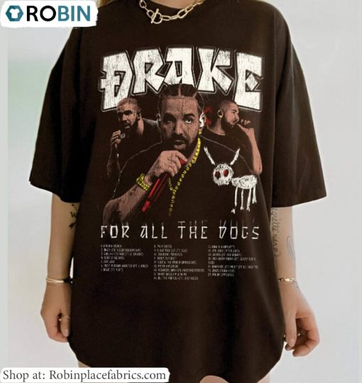 Drake Shirt, For All The Dogs Album Unisex Hoodie Tank Top