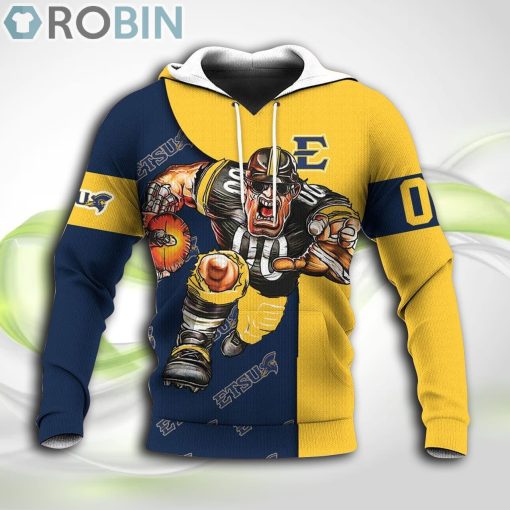 East Tennessee State Buccaneers NCAA Hoodie Football Go On